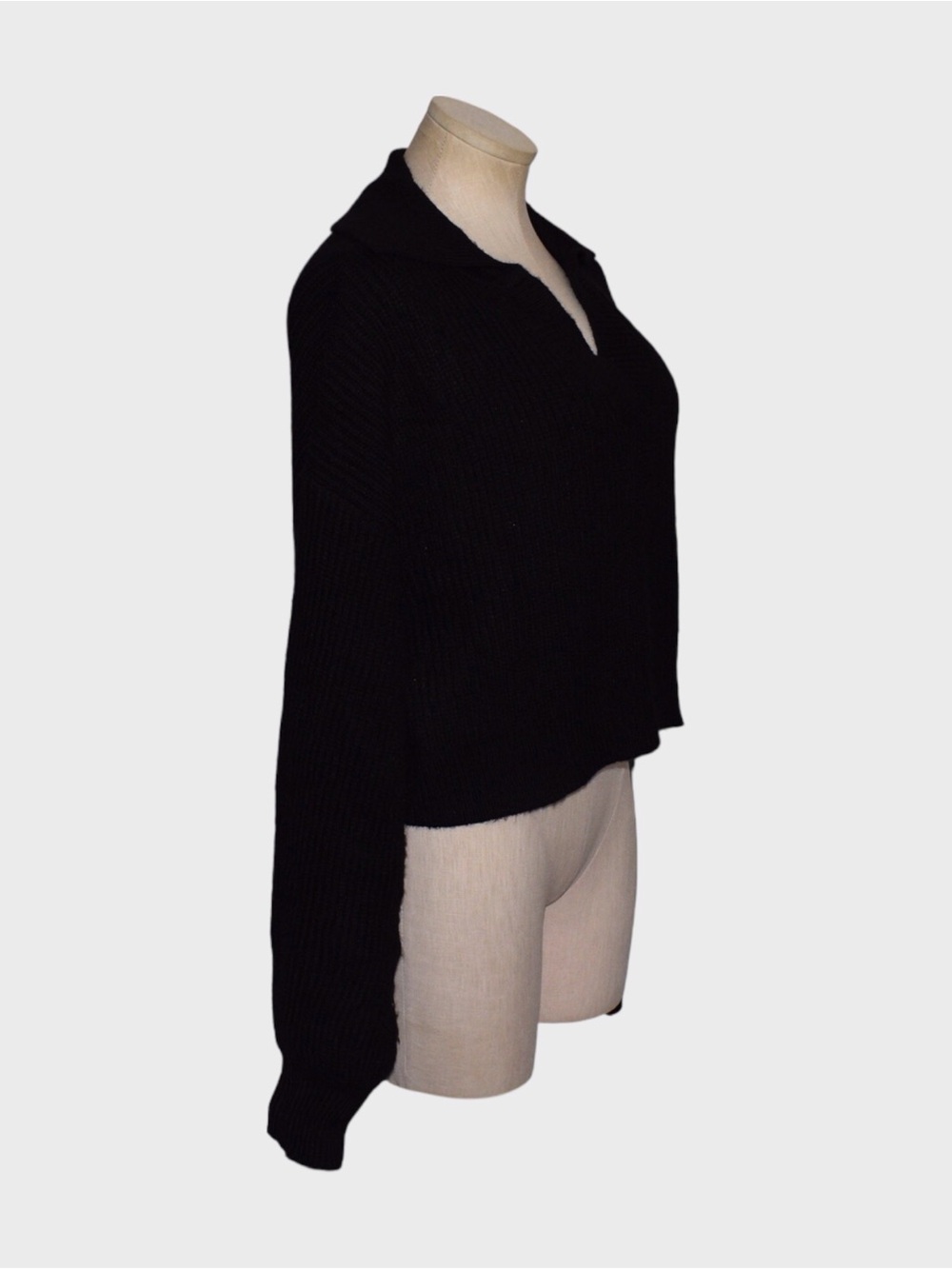 Altar’d State Oversized Cropped Ribbed Sweater - Picture 2 of 5